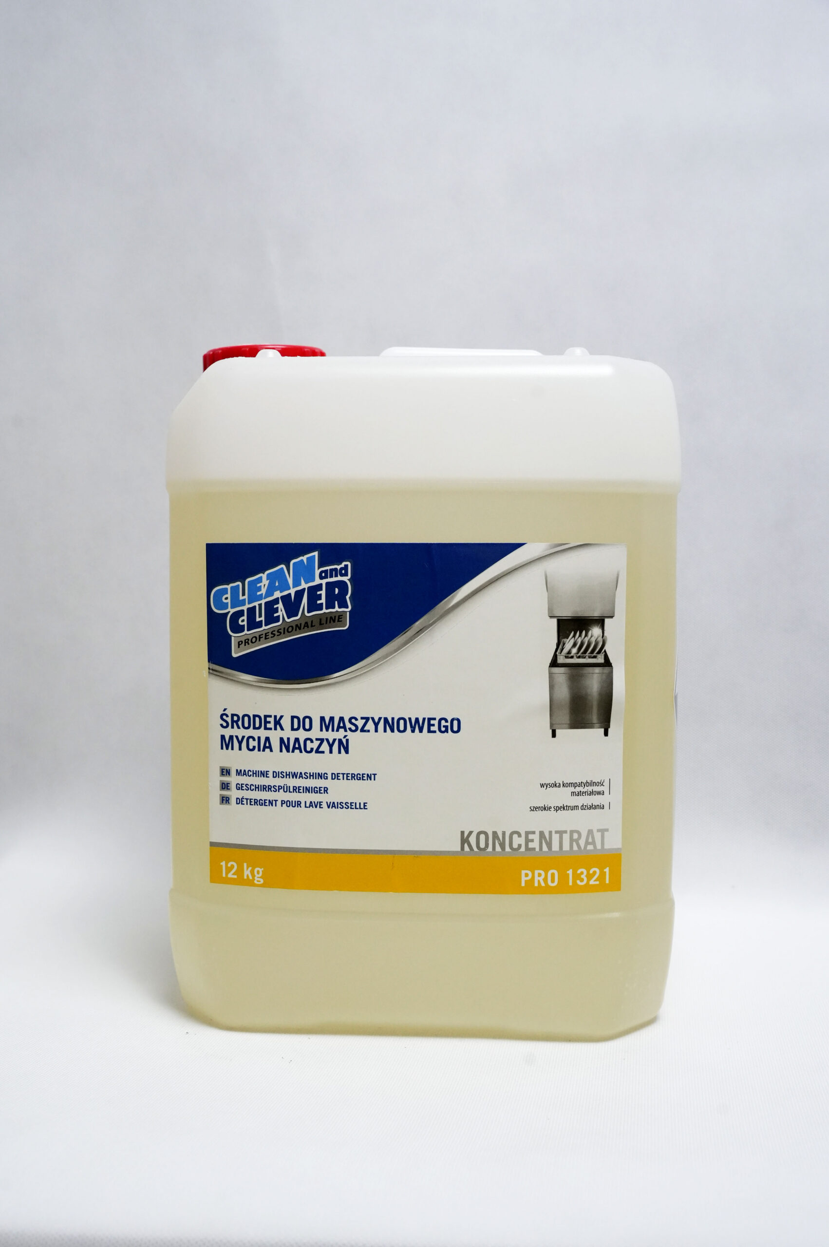 _DSC8770 Clean and Clever PRO1321 - Środek do maszynowego mycia naczyń z chlorem - 12 kg - obrazek 1