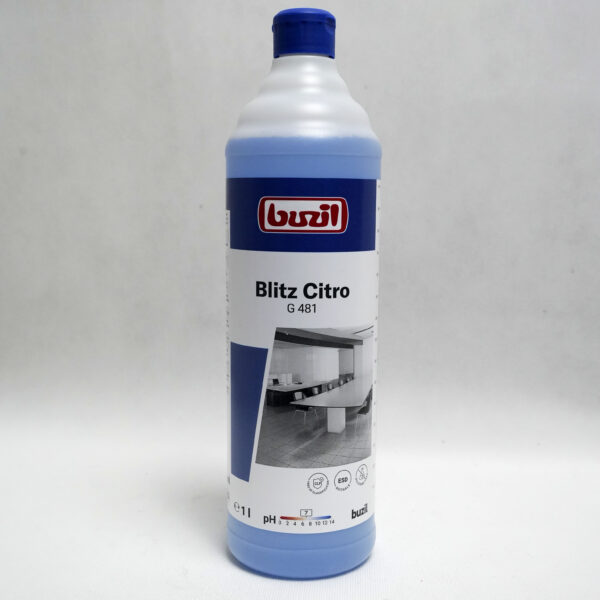 G481 Blitz Citro - środek do codziennego mycia powierzchni wodoodpornych - 1 l