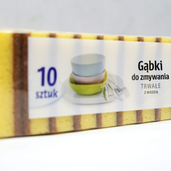 Stella – gąbki do zmywania trwałe z miedzią