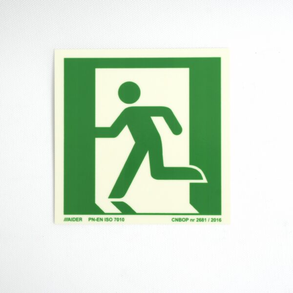 Wyjście ewakuacyjne lewostronne